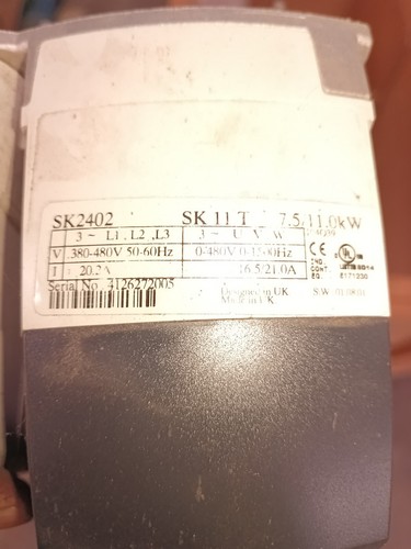 Variateur leroy somer - variateur, leroy-somer