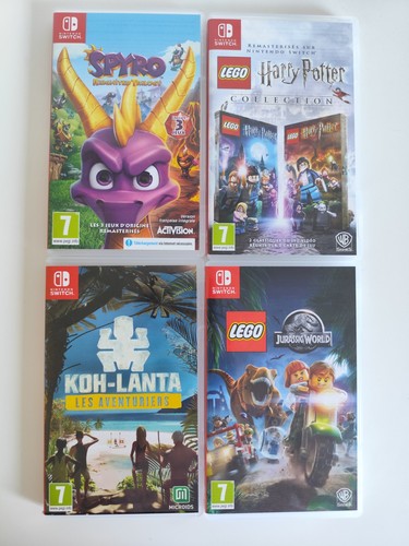 Lot jeux nintendo switch - lot,