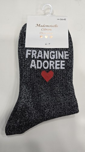 Chaussettes paillettes à - chaussettes,