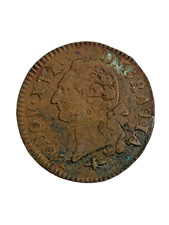 7693 - Sol à l'écu Louis XVI