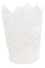 IKEA Cache-Pot Métal Blanc