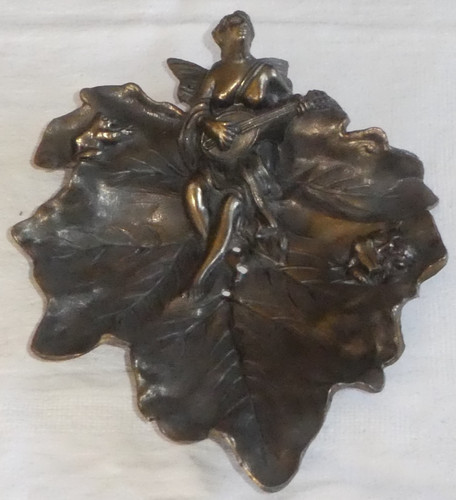 Vide poche bronze femme - vide, en