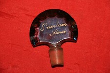 ancien bouchon cristal Baccarat pour flacon de parfum grand couturier voir photo