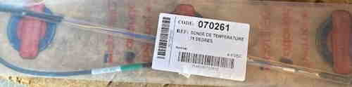 Sonde température 75 - sonde, de