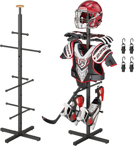 Hockey gear drying rack metal - gear,