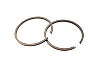 2 SEGMENTS VINTAGE AB-FRANCE 40 x 2mm ERGOT INTERNE MBK-MOTOBECANE-MOTOCONFORT..