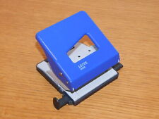 perforateur TROUEUSE bleue CLASSEUR leitz 5008 perforatrice BUREAU germany TROUS