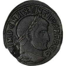 [#1308032] Maxentius, Follis, 309-312, Ostia, Bronce, BC+, RIC:35