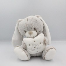Doudou musical lapin beige