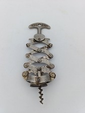 Tire-bouchon ancien Zig Zag articulé – modèle Bté S.G.D.G – France vintage