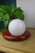 Applique Murale Vintage "Décotec Paris" - Verre et Bois Style Orme