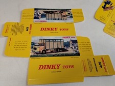 BOITE REPRODUCTION BERLIET BÉTAILLÈRE 577  DINKY TOYS Imprimerie 