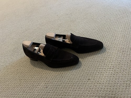 Gaziano girling mole suede - mole,