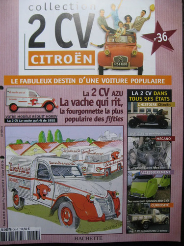Fascicule citroën 2cv 36 - citroËn, n°