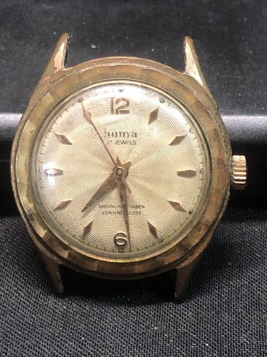 Montre vintage mecanique huma - montre,