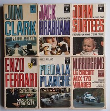 Lot de livres sur la compétition automobile - Marabout