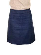 jolie jupe laine bleu S' MAX MARA design for easy living Taille XL (42 fr)