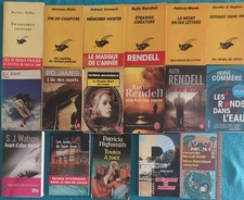 Lot de 17 romans policiers /
