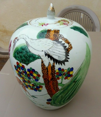 Ancien vase chine pot à - vase,