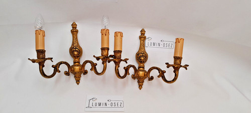 Paire applique double feux - d'applique,