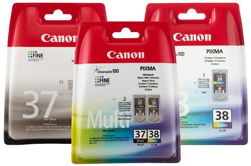 Canon pg37 cl38 - cl38, cartouches