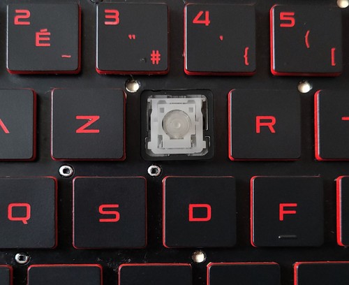 Touche clavier français - touche, de