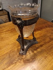 COUPE SUR PIED, Metal Argenté