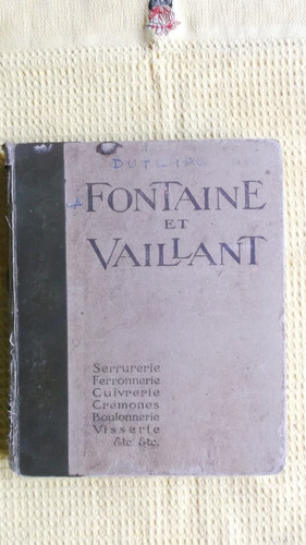 CATALOGUE,FERRONNERIE