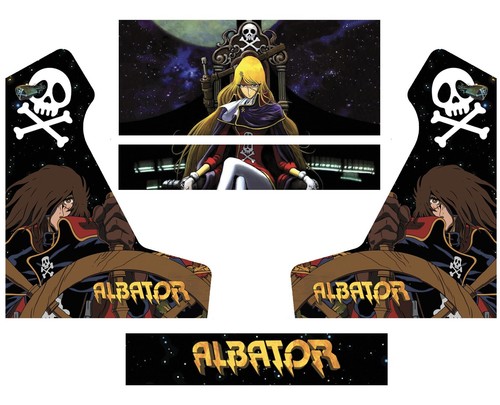 Stickers bartop albator - stickers,