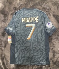 Maillot PSG Officiel Jordan 2023/2024  Vapor Match Ligue 1 Mbappé Taille L Neuf