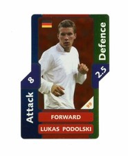 #TN02639 LUKAS PODOLSKI Topps Match Attax FOIL Soccer Card
