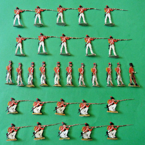 Plats étain zinnfiguren - d'étain,