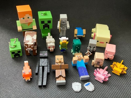 Lot figurines minecraft - de,