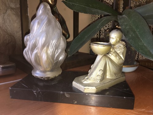Lampe table art deco - lampe, de
