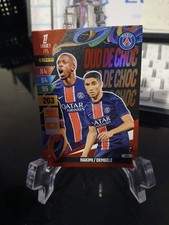 Carte Adrenalyn Foot Duo De Choc Hakimi/Dembellé 2024/ 2025