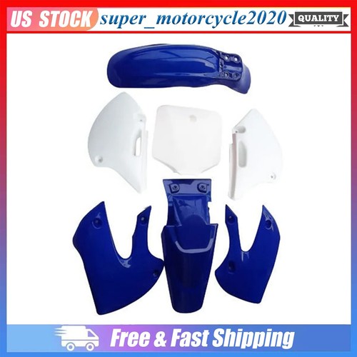 Premium white blue plastic - blue,
