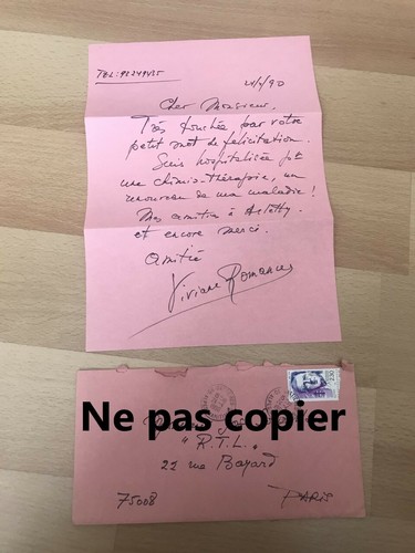 Lettre courrier écrit par - lettre,
