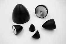 BUTEE PARABOLE CAOUTCHOUC KP TYPE E AVEC TARAUDAGE / TAMPON / SILENTBLOC