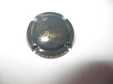 1 capsule de champagne Chanoine frères réserve privée N°6 gris foncé et or