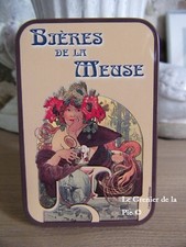 Boîte à savon en métal