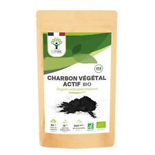 Charbon végétal actif bio en