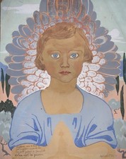 Dessin Ancien Ange 1930