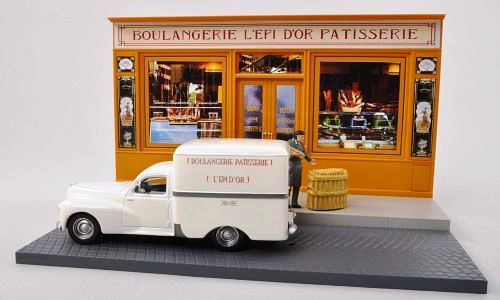 Diorama peugeot 203 cube - diorama,