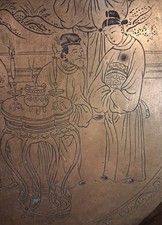 Plateau Chinois en Bronze