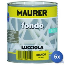 6X FOND UNIVERSEL MAT À L'EAU