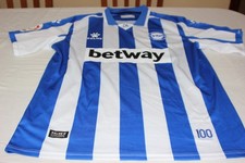 Maillot Football Centenaire Sport Alaves Kelme Taille 2XL Publicité Betway