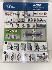 Air Transat A310 Safety Card