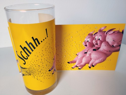 Verre schweppes avec motif - avec,