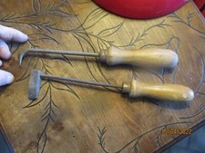 Ancien Outil de Ferronnier Serrurier Fer A souder Cuivre et Griffe de Soudure 