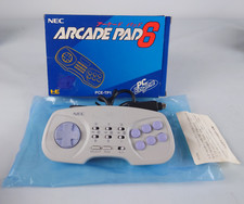 Arcade Pad 6 manette NEC DUO RX PCE-TP1 très rare en boite import Japon